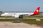 Helvetic Airways Embraer ERJ-190E2 (ERJ-190-300STD) (HB-AZA) at  Hamburg - Fuhlsbuettel (Helmut Schmidt), Germany