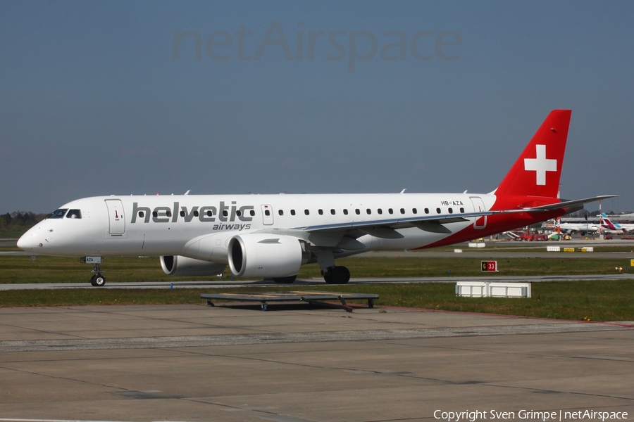 Helvetic Airways Embraer ERJ-190E2 (ERJ-190-300STD) (HB-AZA) | Photo 507886