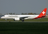 Helvetic Airways Embraer ERJ-190E2 (ERJ-190-300STD) (HB-AZA) at  Hamburg - Fuhlsbuettel (Helmut Schmidt), Germany