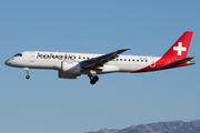 Helvetic Airways Embraer ERJ-190E2 (ERJ-190-300STD) (HB-AZA) at  Palma De Mallorca - Son San Juan, Spain