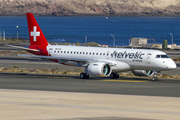 Helvetic Airways Embraer ERJ-190 E2 (ERJ-190-300STD) (HB-AZB) at  Gran Canaria, Spain