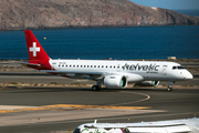 Helvetic Airways Embraer ERJ-190 E2 (ERJ-190-300STD) (HB-AZB) at  Gran Canaria, Spain