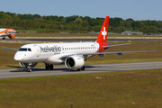 Helvetic Airways Embraer ERJ-190E2 (ERJ-190-300STD) (HB-AZB) at  Hamburg - Fuhlsbuettel (Helmut Schmidt), Germany