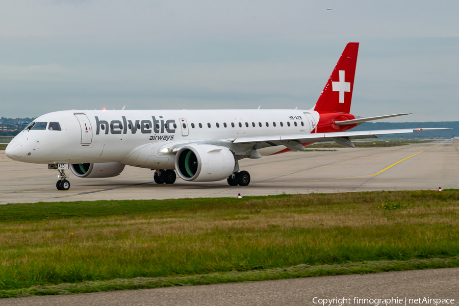 Helvetic Airways Embraer ERJ-190E2 (ERJ-190-300STD) (HB-AZB) | Photo 534803