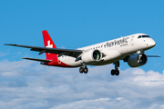 Helvetic Airways Embraer ERJ-190E2 (ERJ-190-300STD) (HB-AZC) at  Dusseldorf - International, Germany