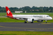 Helvetic Airways Embraer ERJ-190 E2 (ERJ-190-300STD) (HB-AZC) at  Dusseldorf - International, Germany