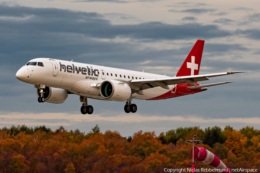 Helvetic Airways Embraer ERJ-190E2 (ERJ-190-300STD) (HB-AZC) | Photo 408280