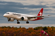 Helvetic Airways Embraer ERJ-190 E2 (ERJ-190-300STD) (HB-AZC) at  Hamburg - Fuhlsbuettel (Helmut Schmidt), Germany