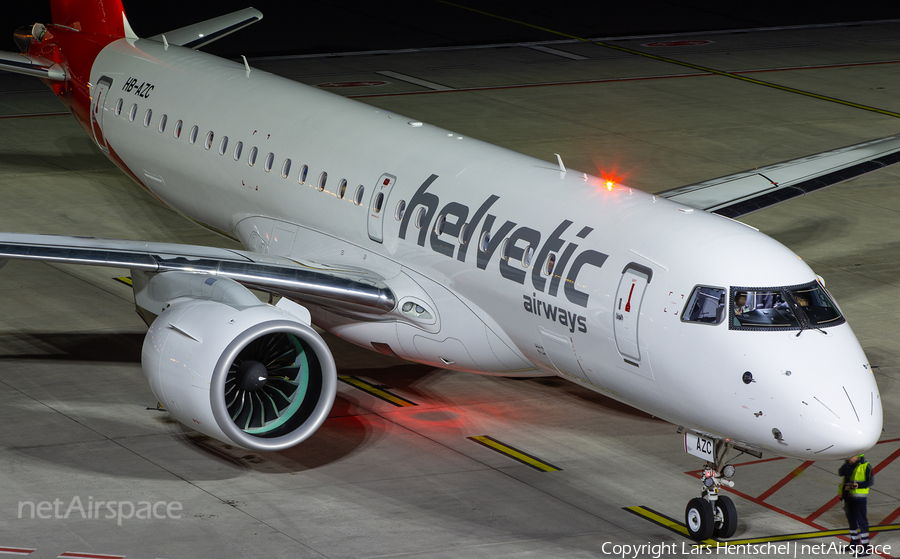 Helvetic Airways Embraer ERJ-190 E2 (ERJ-190-300STD) (HB-AZC) | Photo 408514