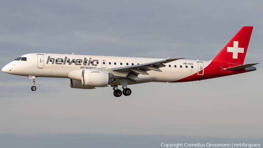 Helvetic Airways Embraer ERJ-190E2 (ERJ-190-300STD) (HB-AZC) | Photo 422686