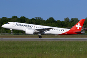 Helvetic Airways Embraer ERJ-190 E2 (ERJ-190-300STD) (HB-AZC) at  Hamburg - Fuhlsbuettel (Helmut Schmidt), Germany