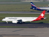 Helvetic Airways Embraer ERJ-190E2 (ERJ-190-300STD) (HB-AZD) at  Dusseldorf - International, Germany