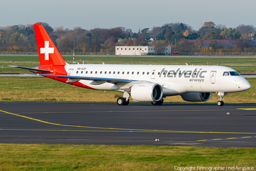 Helvetic Airways Embraer ERJ-190 E2 (ERJ-190-300STD) (HB-AZD) | Photo 479921