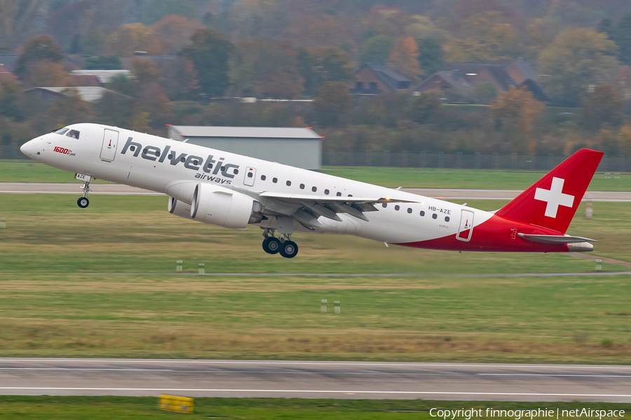 Helvetic Airways Embraer ERJ-190E2 (ERJ-190-300STD) (HB-AZE) | Photo 479008