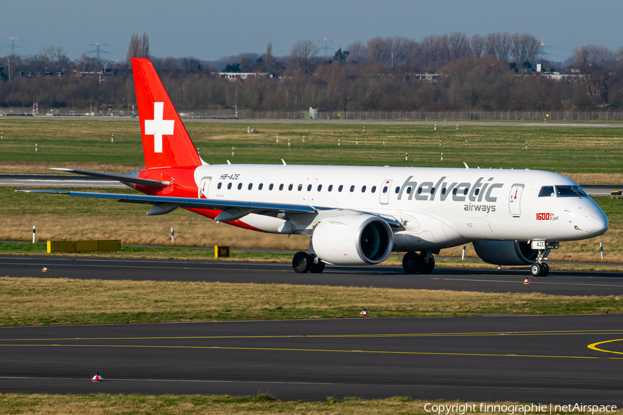 Helvetic Airways Embraer ERJ-190E2 (ERJ-190-300STD) (HB-AZE) | Photo 494502