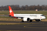 Helvetic Airways Embraer ERJ-190E2 (ERJ-190-300STD) (HB-AZE) at  Dusseldorf - International, Germany