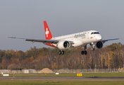 Helvetic Airways Embraer ERJ-190E2 (ERJ-190-300STD) (HB-AZE) at  Hamburg - Fuhlsbuettel (Helmut Schmidt), Germany