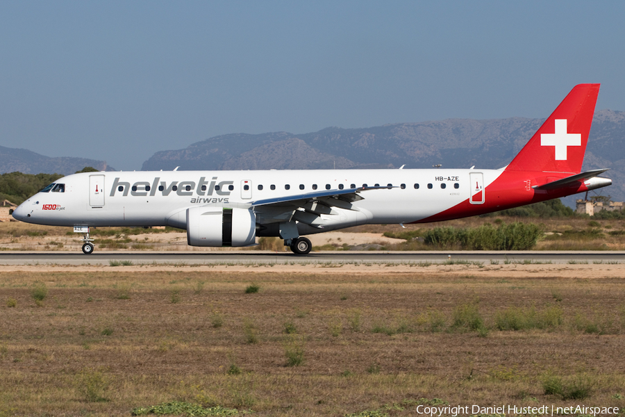 Helvetic Airways Embraer ERJ-190E2 (ERJ-190-300STD) (HB-AZE) | Photo 475348