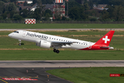 Helvetic Airways Embraer ERJ-190E2 (ERJ-190-300STD) (HB-AZF) at  Dusseldorf - International, Germany