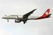 Helvetic Airways Embraer ERJ-190E2 (ERJ-190-300STD) (HB-AZF) at  Warsaw - Frederic Chopin International, Poland