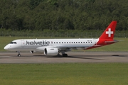 Helvetic Airways Embraer ERJ-190E2 (ERJ-190-300STD) (HB-AZG) at  Hamburg - Fuhlsbuettel (Helmut Schmidt), Germany