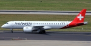 Helvetic Airways Embraer ERJ-190 E2 (ERJ-190-300STD) (HB-AZG) at  Dusseldorf - International, Germany