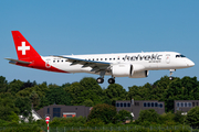 Helvetic Airways Embraer ERJ-190E2 (ERJ-190-300STD) (HB-AZG) at  Hamburg - Fuhlsbuettel (Helmut Schmidt), Germany