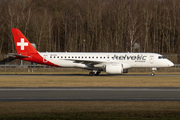 Helvetic Airways Embraer ERJ-190 E2 (ERJ-190-300STD) (HB-AZG) at  Hamburg - Fuhlsbuettel (Helmut Schmidt), Germany