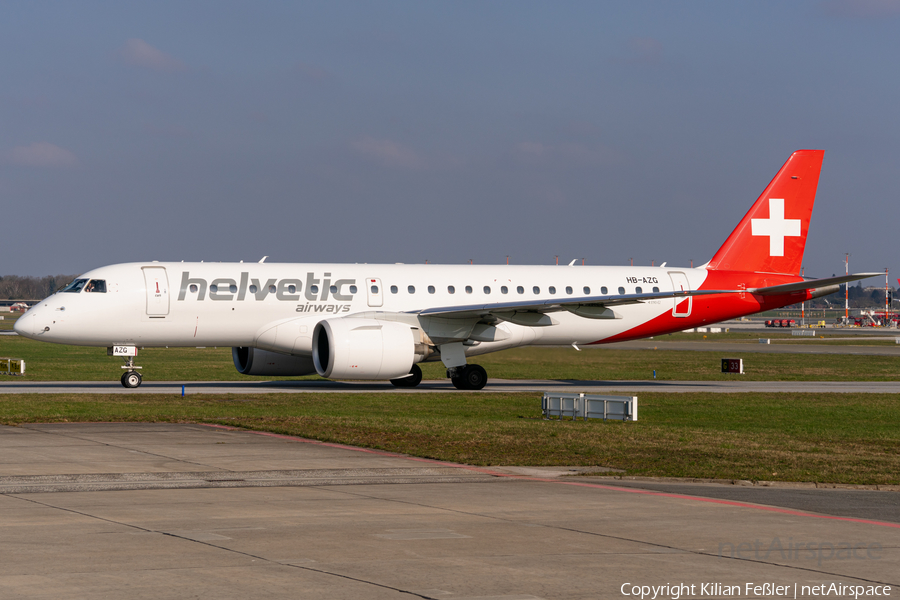 Helvetic Airways Embraer ERJ-190E2 (ERJ-190-300STD) (HB-AZG) | Photo 615887