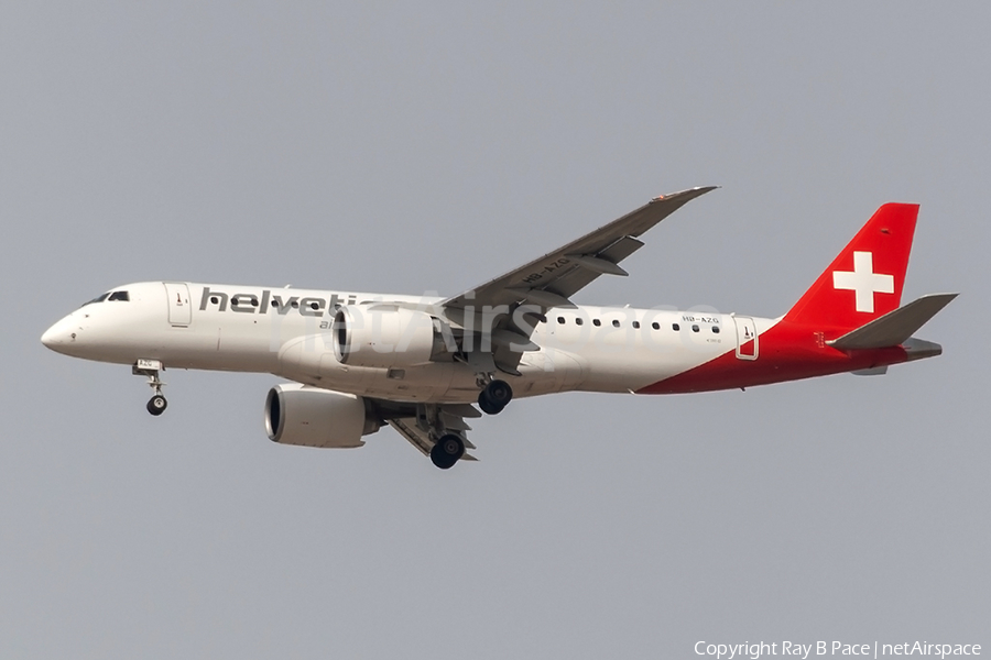 Helvetic Airways Embraer ERJ-190E2 (ERJ-190-300STD) (HB-AZG) | Photo 507046