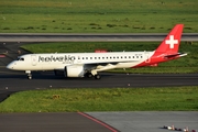 Helvetic Airways Embraer ERJ-190 E2 (ERJ-190-300STD) (HB-AZH) at  Dusseldorf - International, Germany