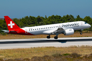 Helvetic Airways Embraer ERJ-190E2 (ERJ-190-300STD) (HB-AZH) at  Kos - International, Greece