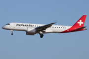 Helvetic Airways Embraer ERJ-190E2 (ERJ-190-300STD) (HB-AZH) at  Palma De Mallorca - Son San Juan, Spain