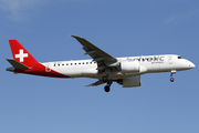 Helvetic Airways Embraer ERJ-190E2 (ERJ-190-300STD) (HB-AZH) at  Palma De Mallorca - Son San Juan, Spain