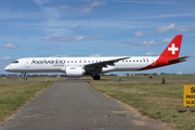 Helvetic Airways Embraer ERJ-195E2 (ERJ-190-400STD) (HB-AZI) at  Amsterdam - Schiphol, Netherlands