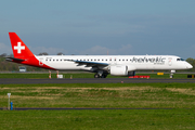 Helvetic Airways Embraer ERJ-195E2 (ERJ-190-400STD) (HB-AZI) at  Dusseldorf - International, Germany