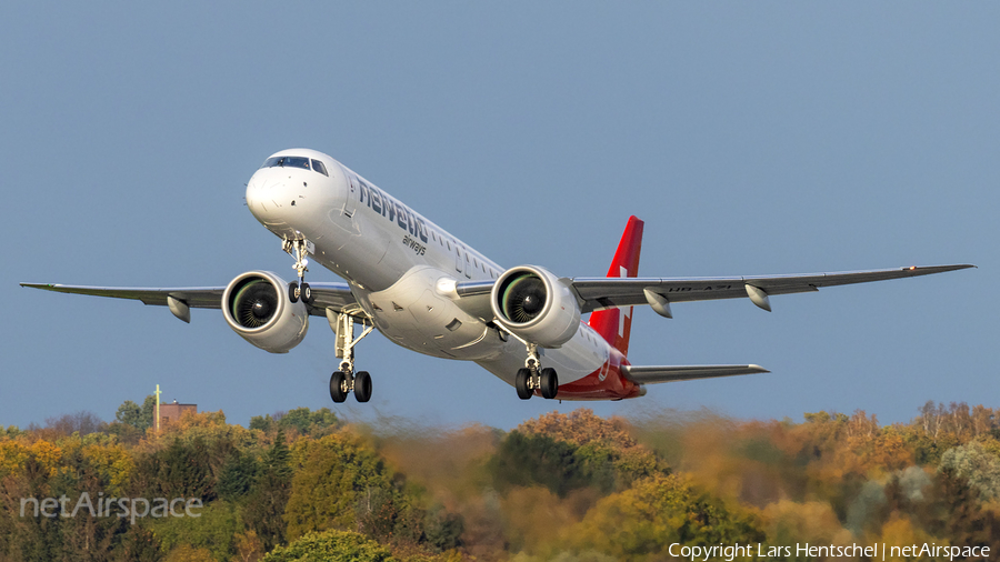 Helvetic Airways Embraer ERJ-195E2 (ERJ-190-400STD) (HB-AZI) | Photo 535137