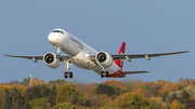 Helvetic Airways Embraer ERJ-195E2 (ERJ-190-400STD) (HB-AZI) at  Hamburg - Fuhlsbuettel (Helmut Schmidt), Germany