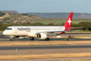 Helvetic Airways Embraer ERJ-195E2 (ERJ-190-400STD) (HB-AZI) at  Madrid - Barajas, Spain
