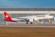 Helvetic Airways Embraer ERJ-195E2 (ERJ-190-400STD) (HB-AZI) at  Munich, Germany