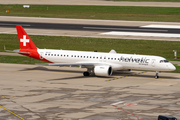 Helvetic Airways Embraer ERJ-195E2 (ERJ-190-400STD) (HB-AZI) at  Zurich - Kloten, Switzerland