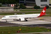 Helvetic Airways Embraer ERJ-195E2 (ERJ-190-400STD) (HB-AZI) at  Zurich - Kloten, Switzerland