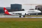 Helvetic Airways Embraer ERJ-195E2 (ERJ-190-400STD) (HB-AZJ) at  Hamburg - Fuhlsbuettel (Helmut Schmidt), Germany