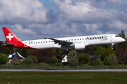 Helvetic Airways Embraer ERJ-195E2 (ERJ-190-400STD) (HB-AZJ) at  Hamburg - Fuhlsbuettel (Helmut Schmidt), Germany