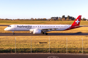 Helvetic Airways Embraer ERJ-195E2 (ERJ-190-400STD) (HB-AZK) at  Birmingham - International, United Kingdom