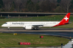 Helvetic Airways Embraer ERJ-195E2 (ERJ-190-400STD) (HB-AZK) at  Hamburg - Fuhlsbuettel (Helmut Schmidt), Germany