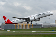 Helvetic Airways Embraer ERJ-195E2 (ERJ-190-400STD) (HB-AZL) at  Hamburg - Fuhlsbuettel (Helmut Schmidt), Germany