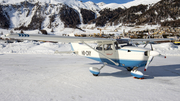 Fliegerschule Birrfeld Cessna F172N Skyhawk II (HB-CNY) at  Samedan - St. Moritz, Switzerland