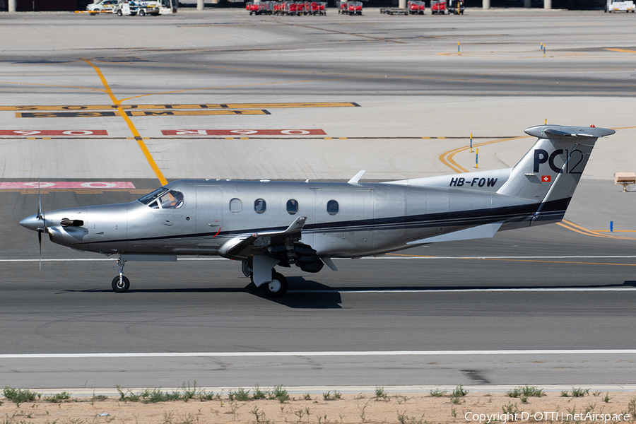 Future Wings Pilatus PC-12/45 (HB-FOW) | Photo 354891