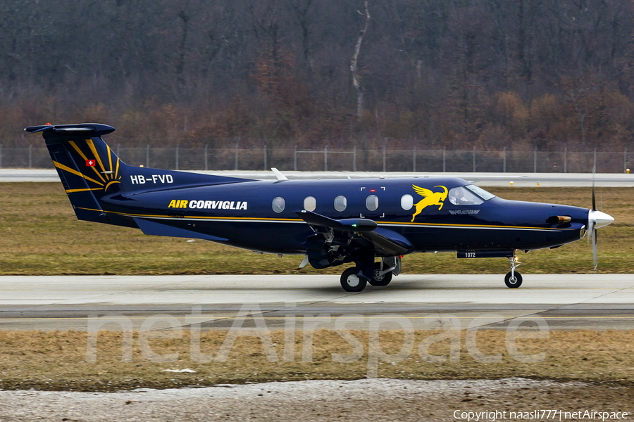 Air Corviglia Pilatus PC-12/47E (HB-FVD) | Photo 23210